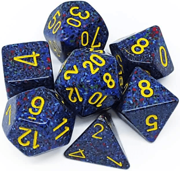 7 Polyhedral Dice Set Speckled Twilight - CHX25366