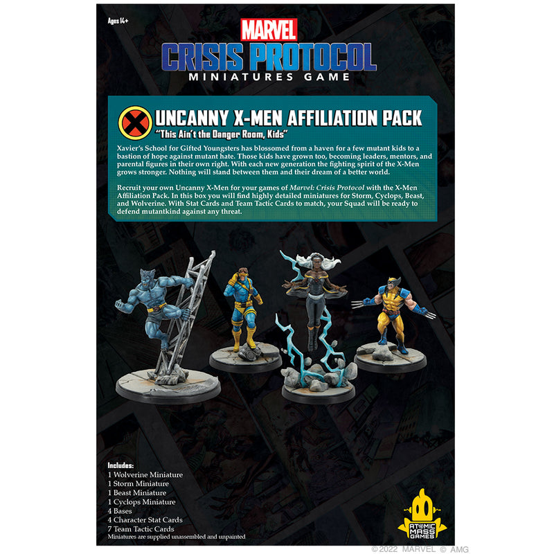 Marvel Crisis Protocol - Uncanny X-Men Affiliation Pack ( CP139 )
