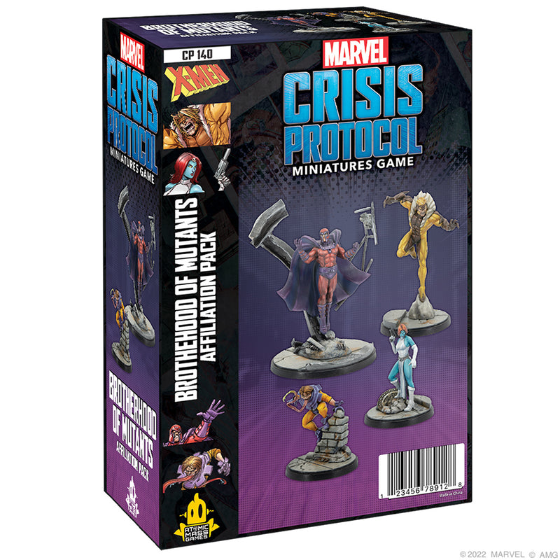 Marvel Crisis Protocol - Brotherhood of Mutants Affiliation Pack ( CP140 )