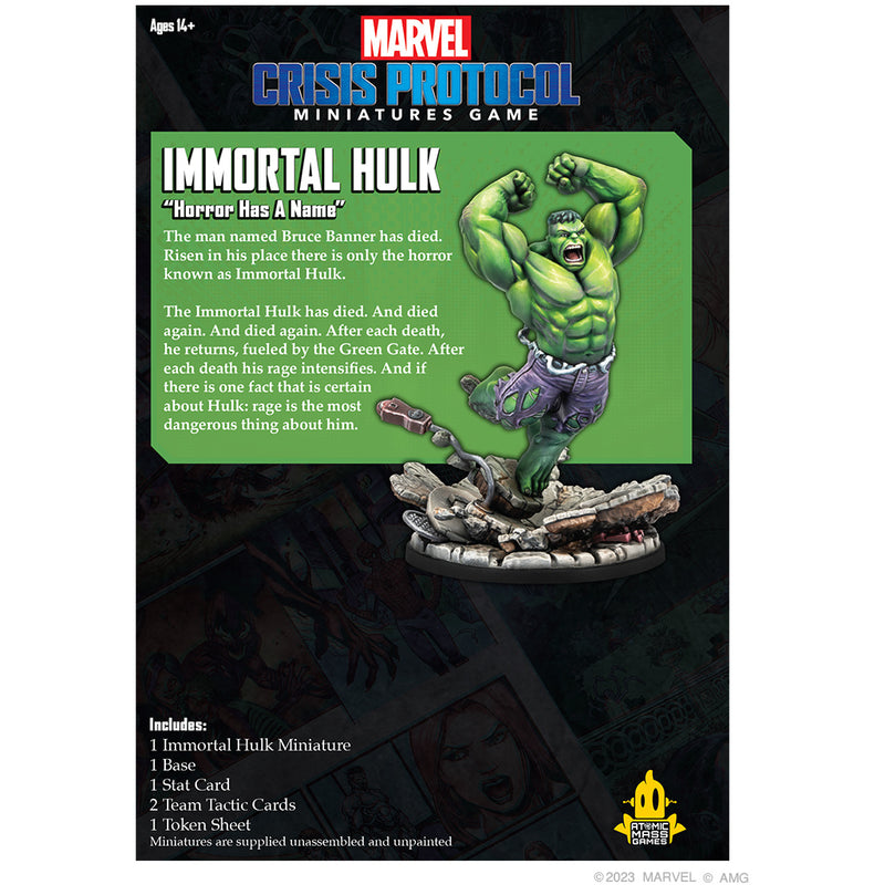 Marvel Crisis Protocol - Immortal Hulk ( CP144 )
