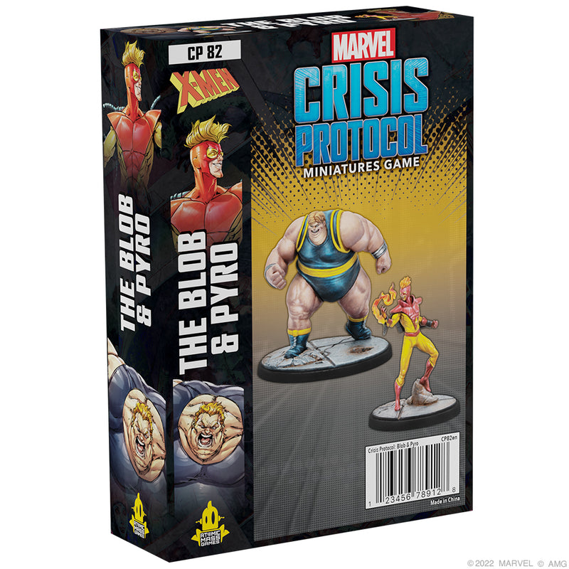 Marvel Crisis Protocol - The Blob & Pyro ( CP82 )
