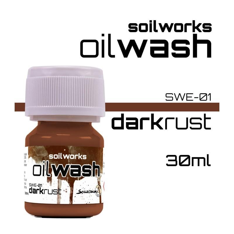 Soilworks Oil Wash - Dark Rust 30ml ( SWE-01 )