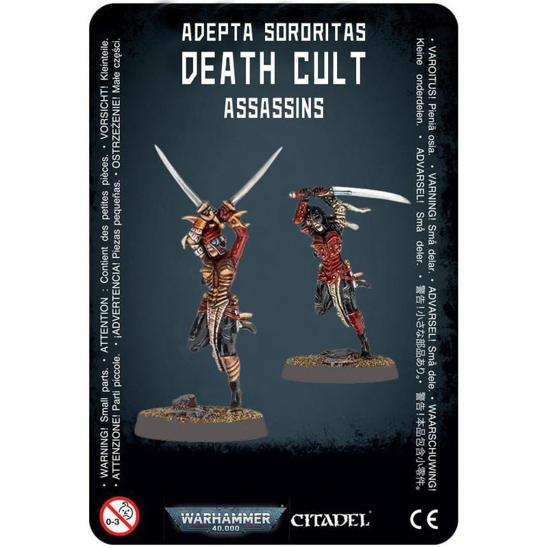 Adepta Sororitas Death Cult Assassins (Finecast) ( 7012-W ) - Used