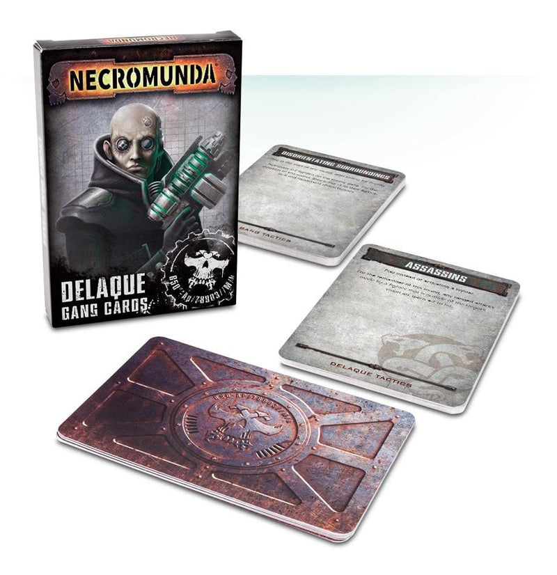 Necromunda Cards - Delaque ( 300-28-N ) - Used