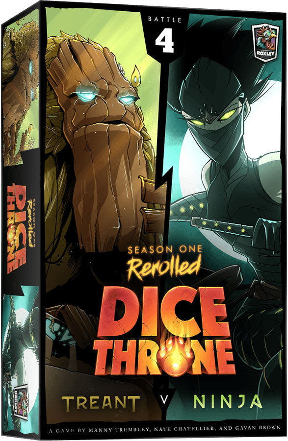 Dice Throne Season One Rerolled: Treant V Ninja