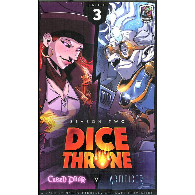 Dice Throne Season Two: Curse Pirate Vs Artificer