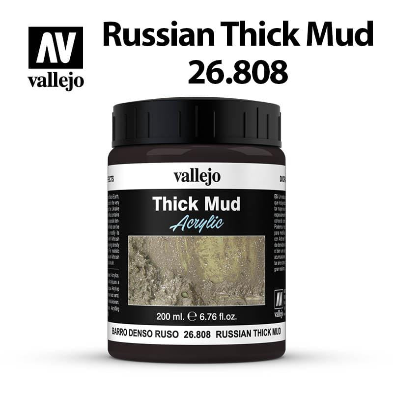Vallejo Diorama Thick Mud - Russian Thick Mud 200ml - Val26808
