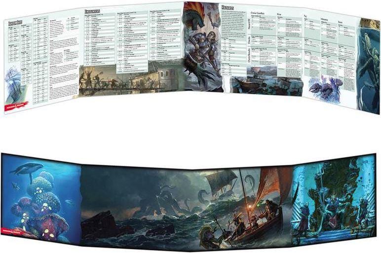 D&D: Dungeon Master's Screen - Of Ships and the Sea