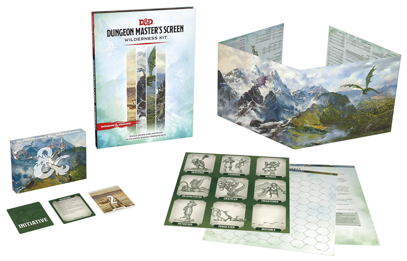 D&D: Dungeon Master's Screen Wilderness Kit