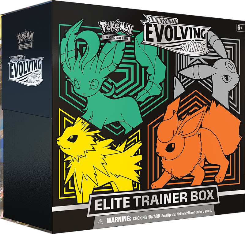 Pokemon Elite Trainer Box - Sword & Shield: Evolving Skies