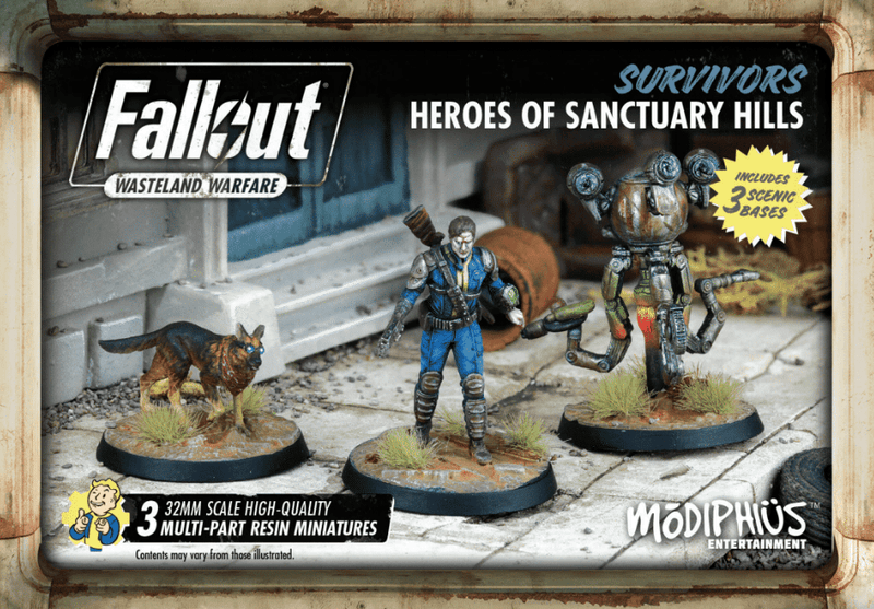 Fallout Wasteland Warfare: Survivors - Heroes of Sanctuary Hills