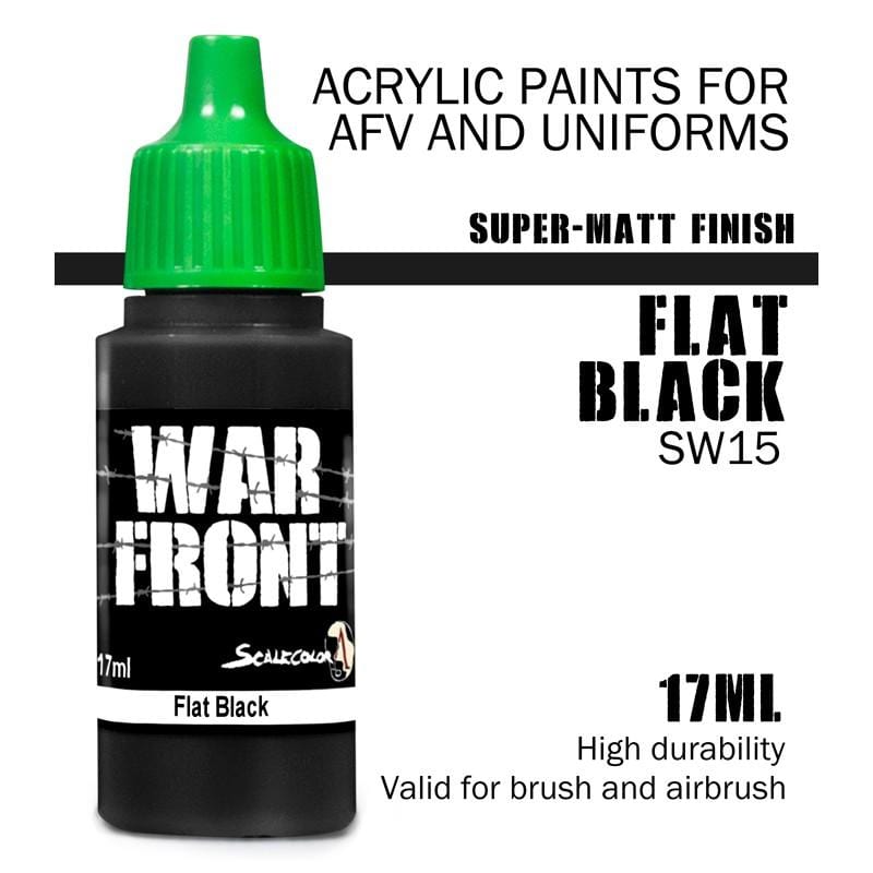 Warfront - Flat Black ( SW15 )