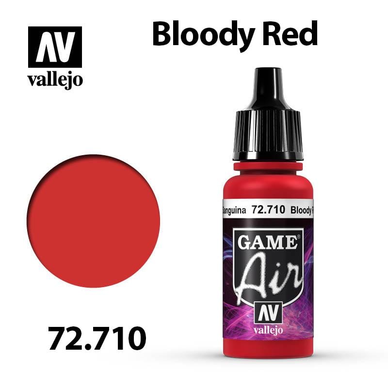 Vallejo Game Air - Bloody Red 17ml - Val72710