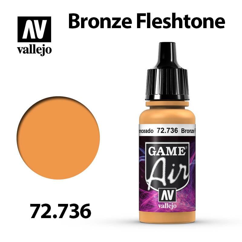 Vallejo Game Air - Bronze Fleshtone 17ml - Val72736