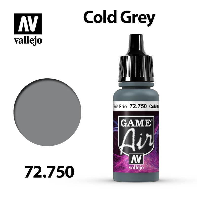 Vallejo Game Air - Cold Grey 17ml - Val72750