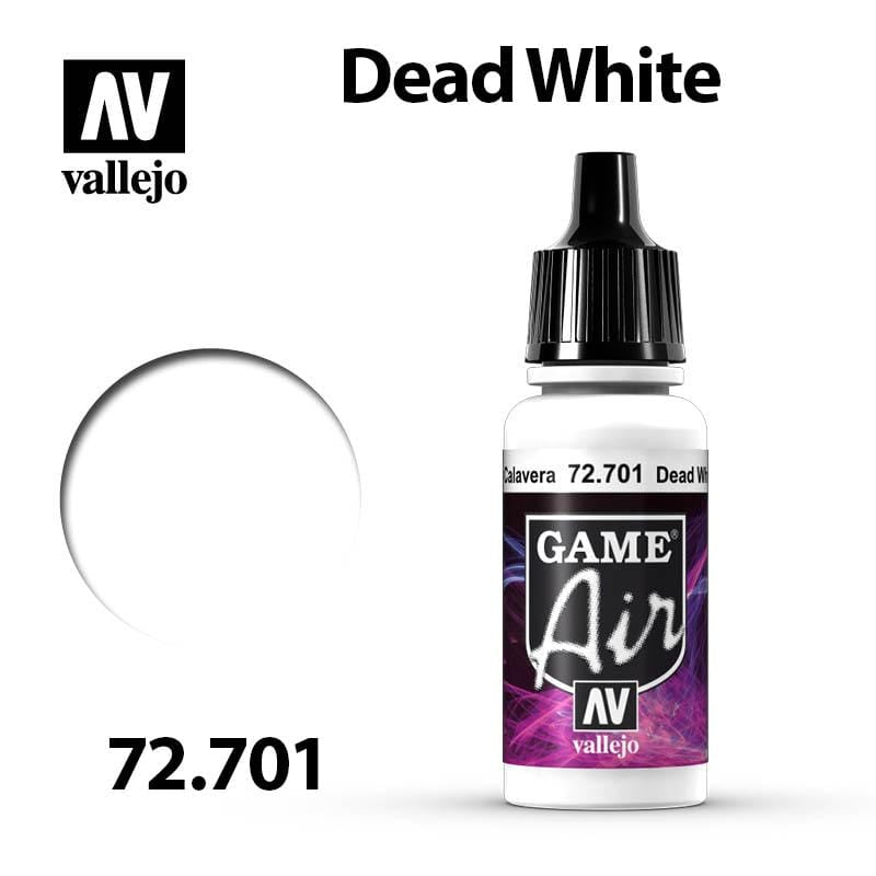 Vallejo Game Air - Dead White 17ml - Val72701