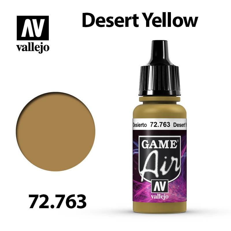 Vallejo Game Air - Desert Yellow 17ml - Val72763