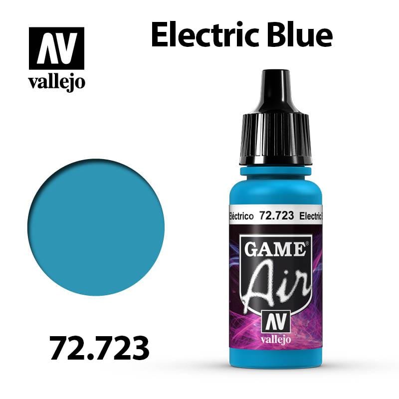 Vallejo Game Air - Electric Blue 17ml - Val72723