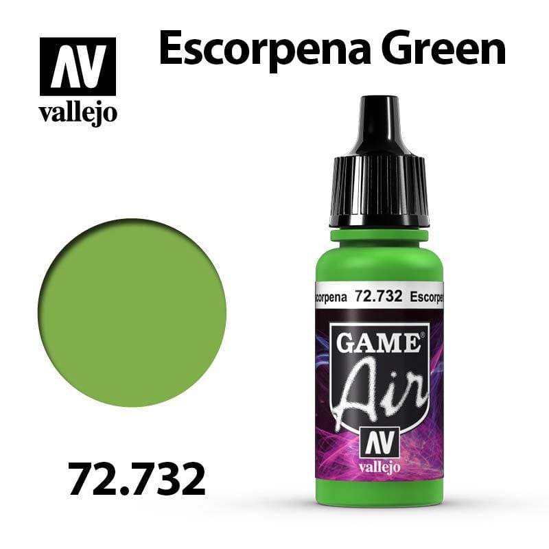 Vallejo Game Air - Escorpena Green 17ml - Val72732