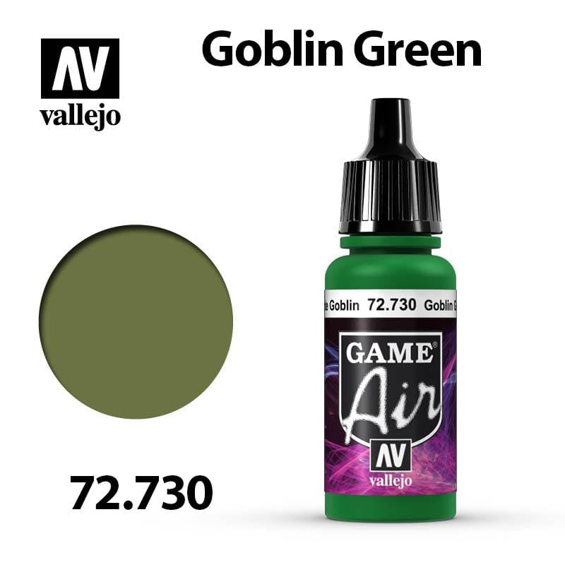 Vallejo Game Air - Goblin Green 17ml - Val72730