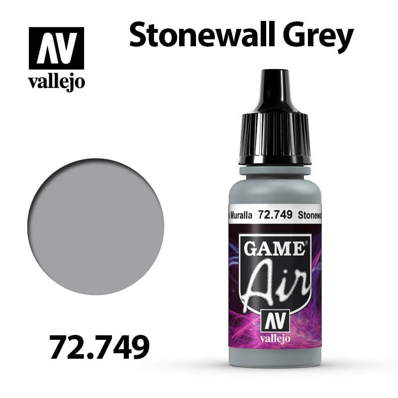Vallejo Game Air - Stonewall Grey 17ml - Val72749