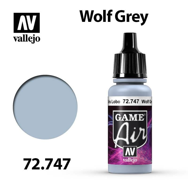 Vallejo Game Air - Wolf Grey 17ml - Val72747