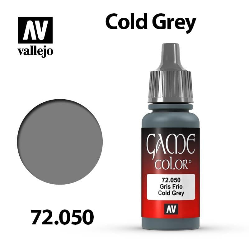 Vallejo Game Color - Cold Grey 17ml - Val72050