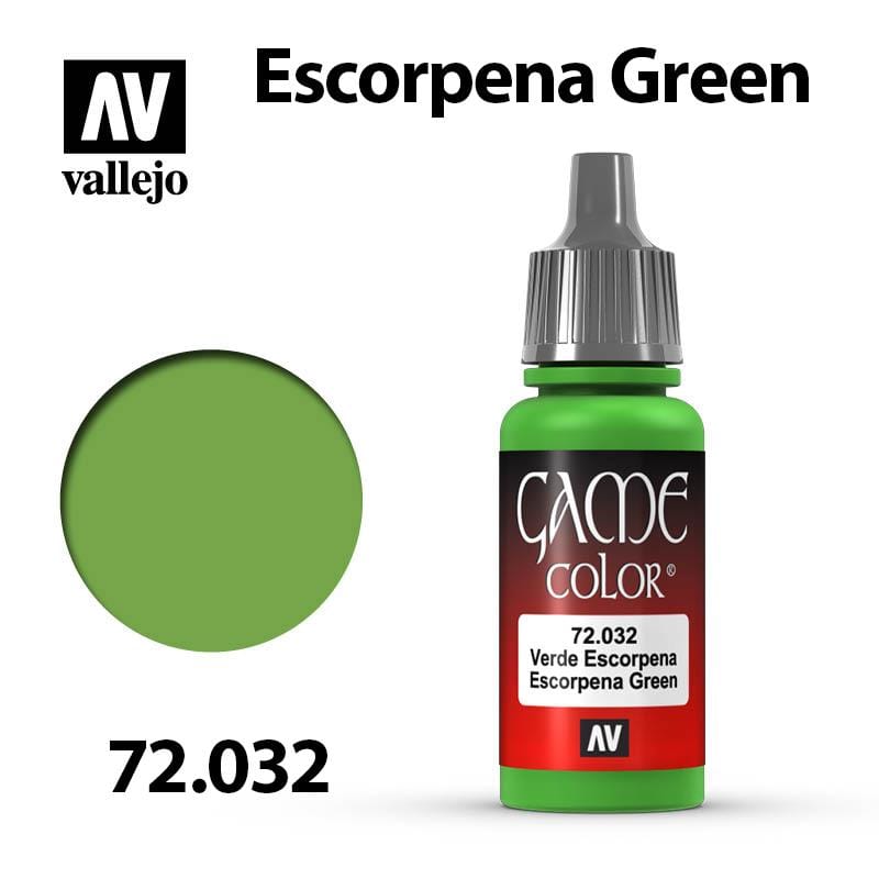 Vallejo Game Color - Escorpena Green 17ml - Val72032