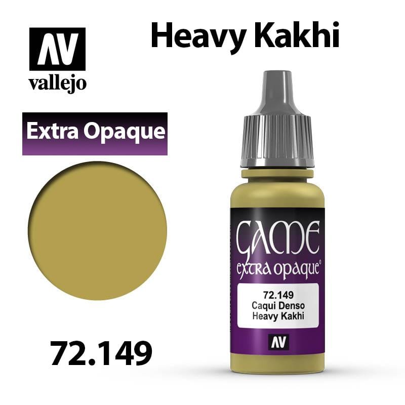 Vallejo Game Extra Opaque - Heavy Kakhi 17ml - Val72149