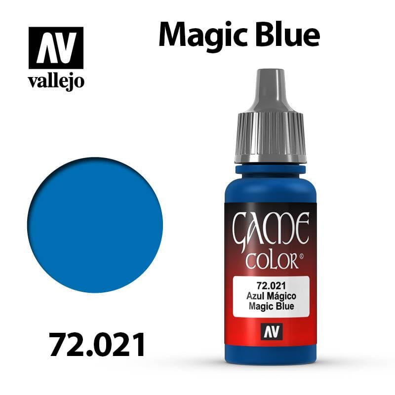Vallejo Game Color - Magic Blue 17ml - Val72021