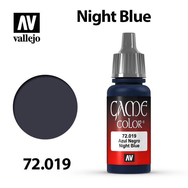 Vallejo Game Color - Night Blue 17ml - Val72019