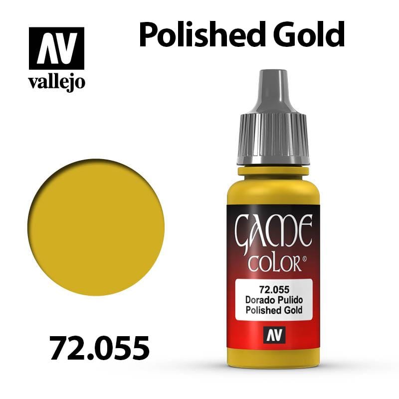 Vallejo Game Color - Polished Gold 17ml - Val72055