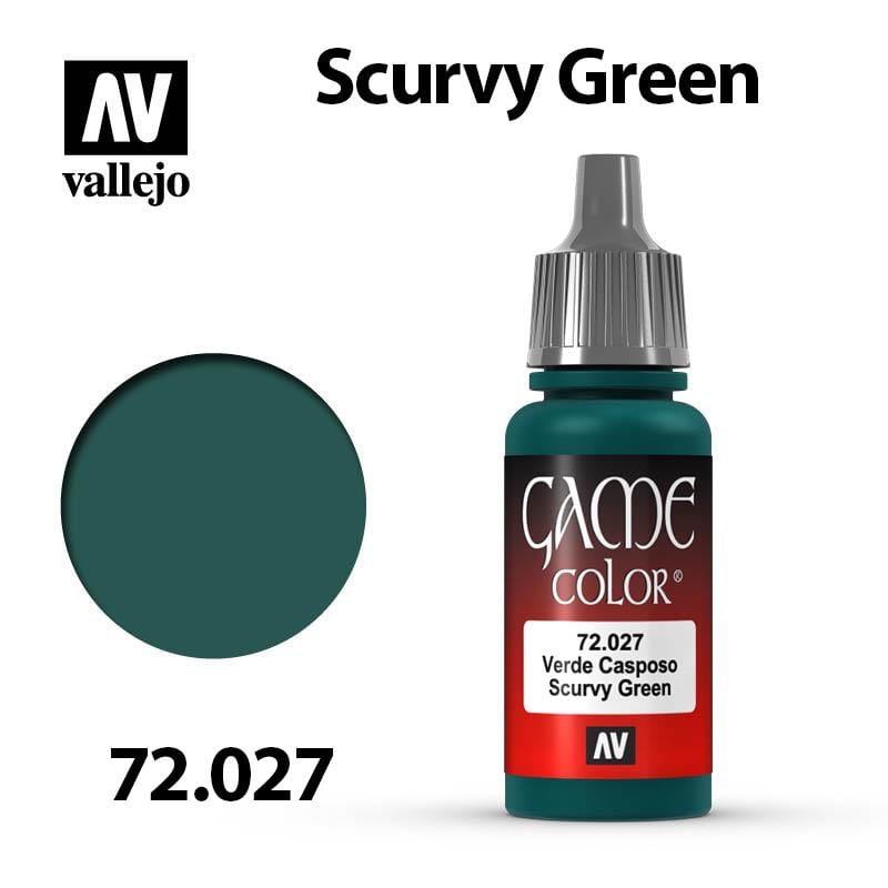 Vallejo Game Color - Scurvy Green 17ml - Val72027