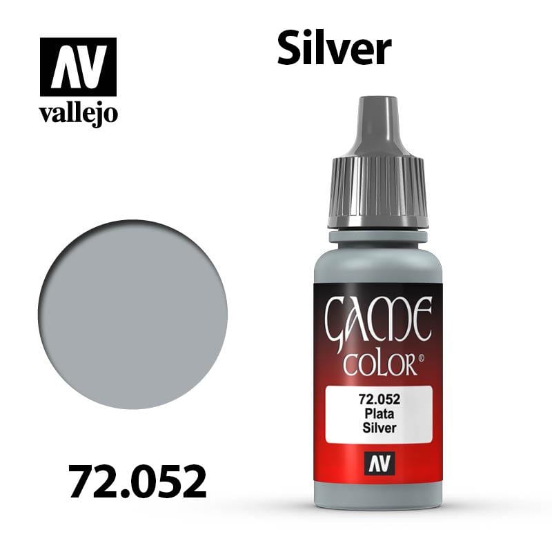 Vallejo Game Color - Silver 17ml - Val72052