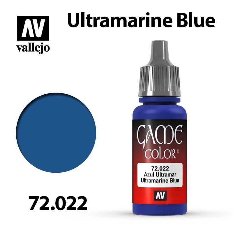 Vallejo Game Color - Ultramarine Blue 17ml - Val72022