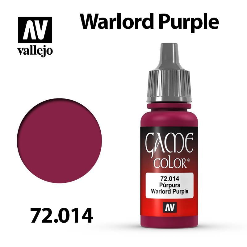 Vallejo Game Color - Warlord Purple 17ml - Val72014