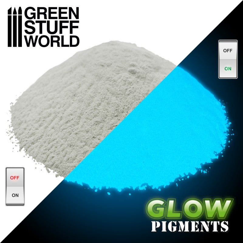 GSW Pigments - Glow in the Dark Mind Turquoise 30ml (2409)