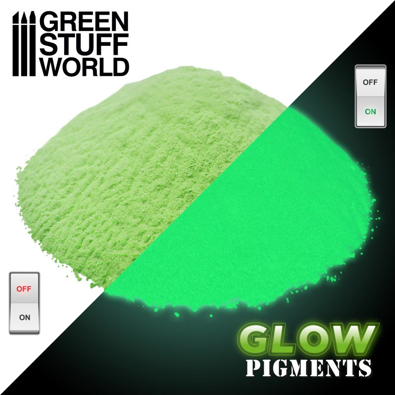 GSW Pigments - Glow in the Dark Soul Green 30ml (2408)
