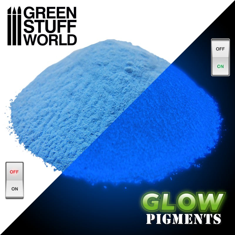 GSW Pigments - Glow in the Dark Space Blue 30ml (2432)