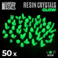 GSW Resin Crystal Glow in the Dark