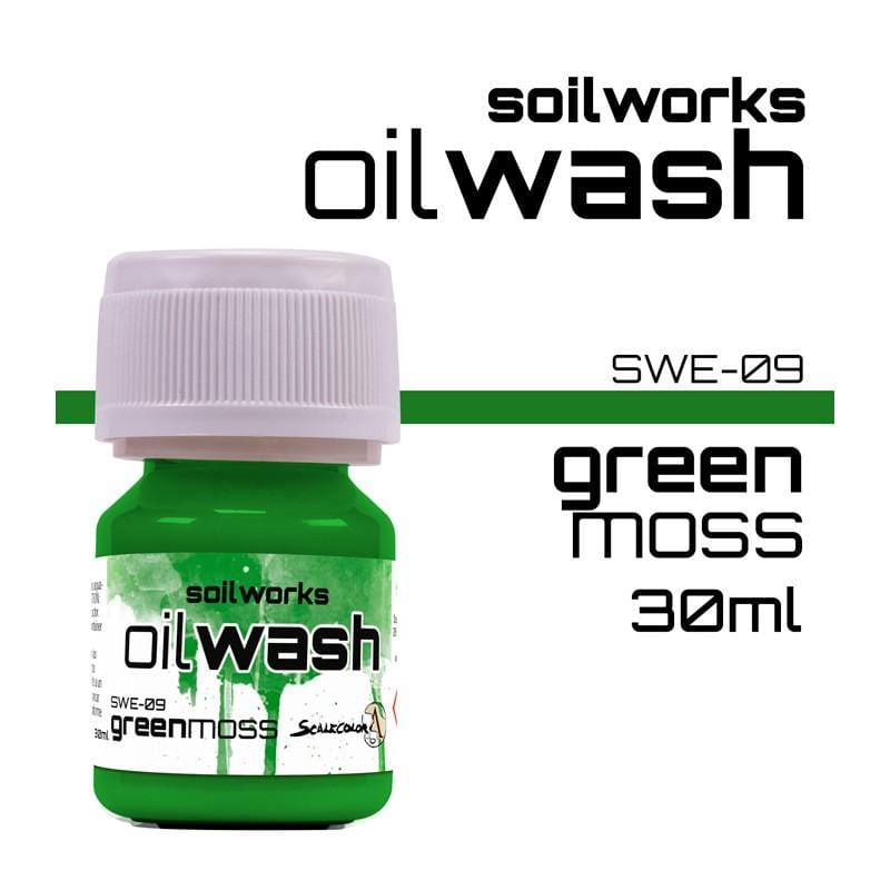 Soilworks Oil Wash - Green Moss 30ml ( SWE-09 )