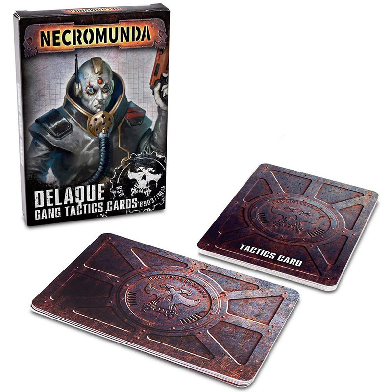 Necromunda: Delaque Gang Tactics Cards ( 300-28 )