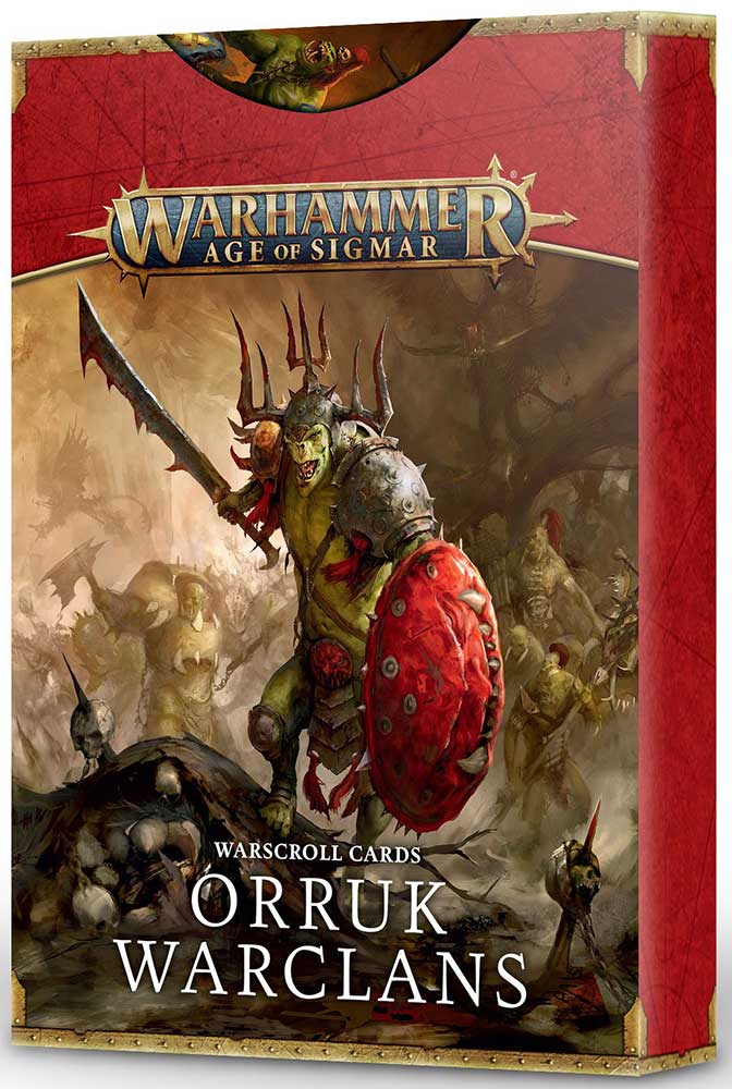 Warscroll Cards: Orruk Warclans ( 89-04 ) - Used