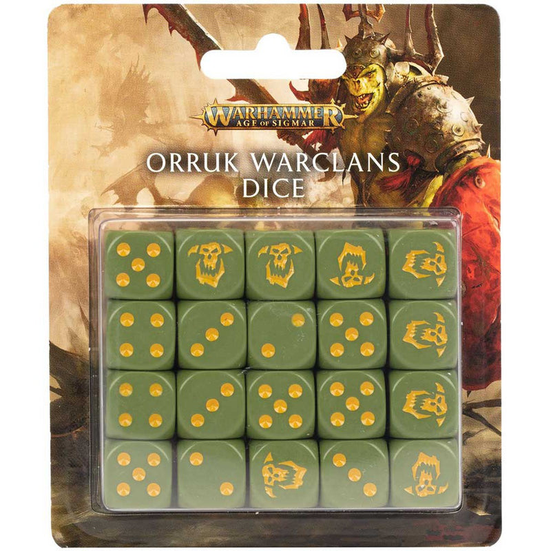 Orruk Warclans Dice Set ( 65-42 ) - Used