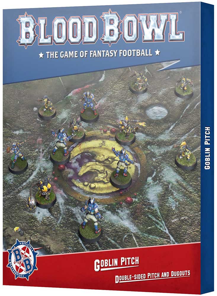 Blood Bowl Pitch - Goblin Pitch & Dugouts ( 200-25 )