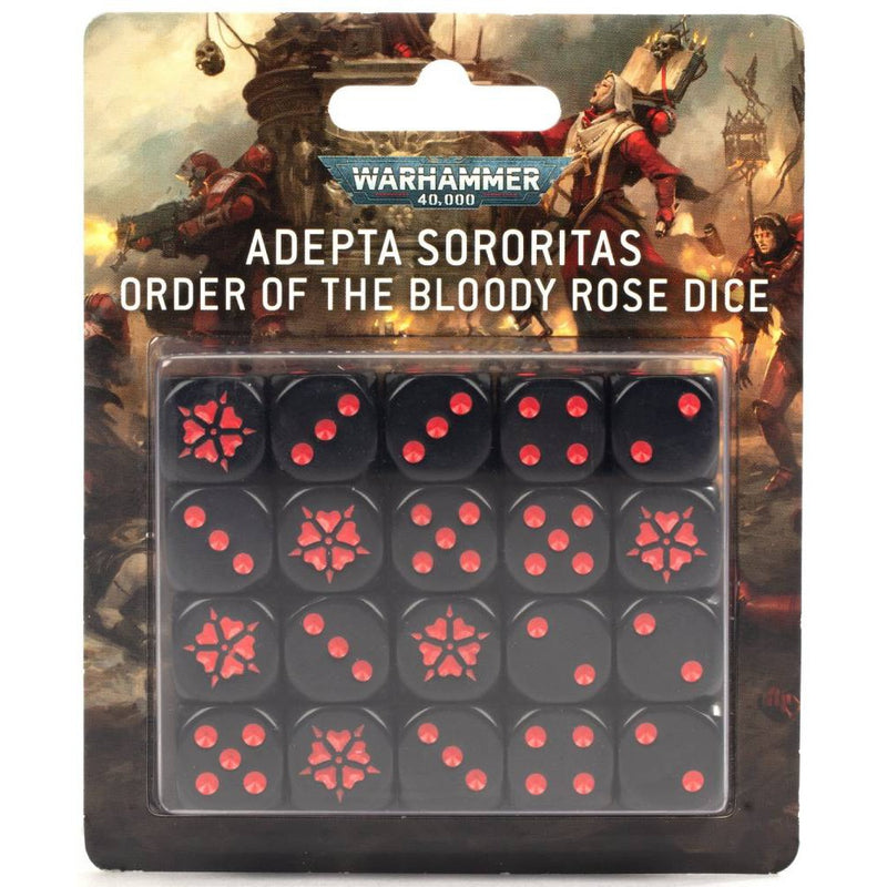 Adepta Sororitas Order Of The Bloody Rose Dice ( 52-60 )
