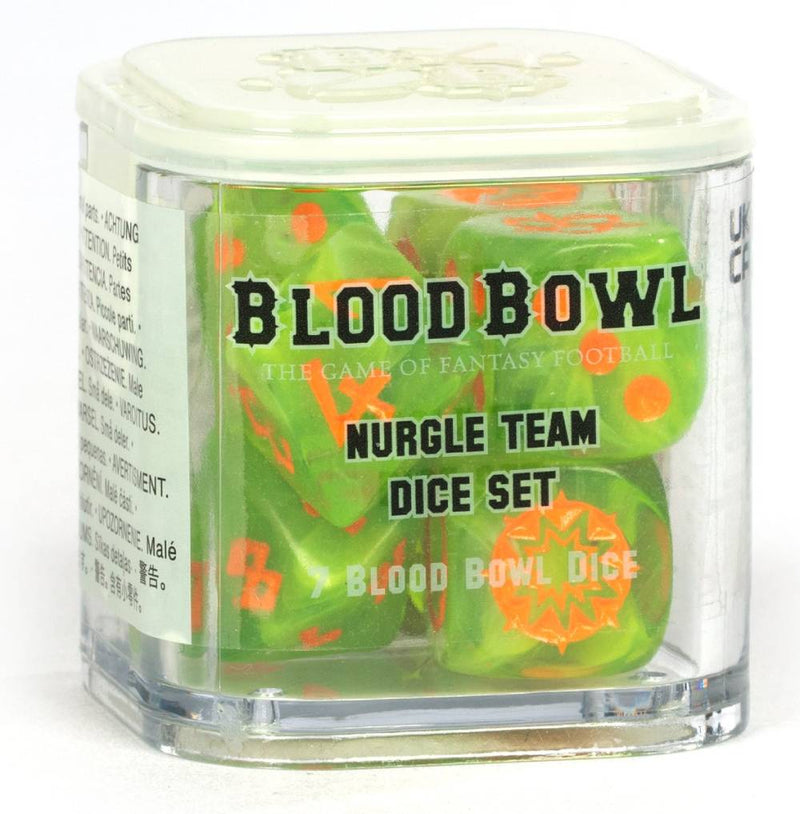 Blood Bowl Dice - Nurgle Team ( 200-22 )