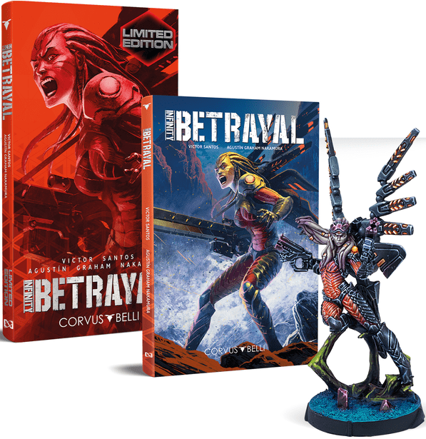 Infinity Graphic Novel - Betrayal with Exclusive Miniature Ko Dali (Limited) (288503)