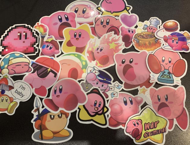 Kirby - Stickers Collant - Random Selection