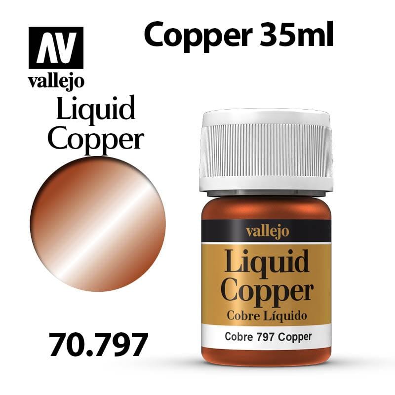 Vallejo Liquid Copper - Copper 35ml - Val70797
